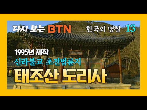 태조산 도리사 (1995년제작) : 신라불교의 초전법륜지 [한국의 명찰]