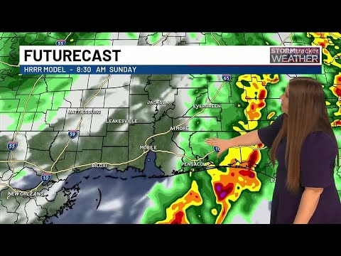 Warm and breezy with dry conditions