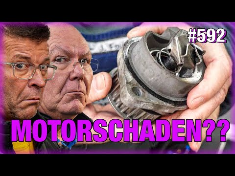 Hat der Golf DAS überlebt? 😧😳 Zerstörte Wasserpumpe! | Fiat blinkt beim Bremsen! | E220 voller Rost