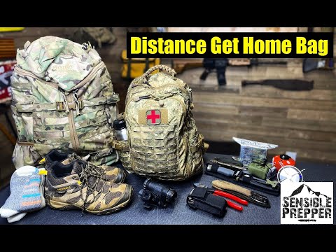 Extended Travel Get Home Bag! Make a Plan.