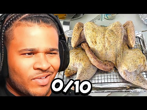 Fanum rates his viewers Thanksgiving plates