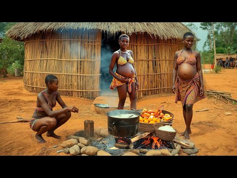 Authentic with No Expenses With Our Hardworking Village Wife,With Perfect Breakfast Recipes😋 