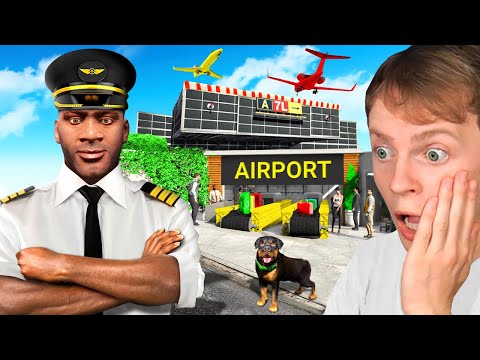 GTA 5 - Franklin's House is the NEW Airport! (Upgrade)