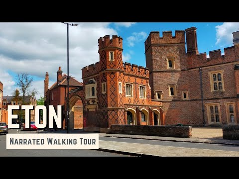 ETON | 4K Narrated Walking Tour | Let's Walk 2023
