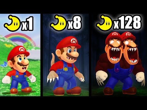 Mario Odyssey, but Every Moon = MORE SCARY…