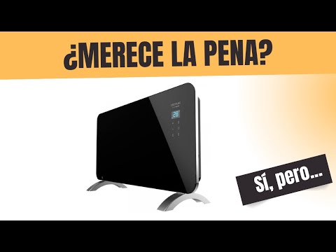 Cecotec Radiador Eléctrico Bajo Consumo Ready Warm 6720 Crystal Connection
