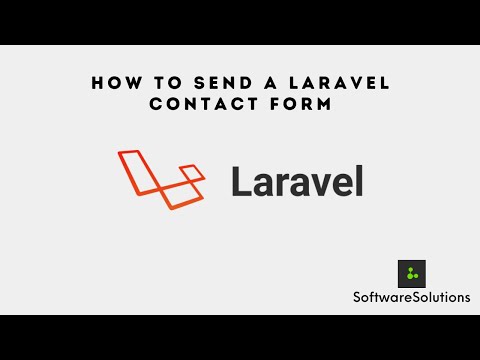 Laravel Contact Form Send Email