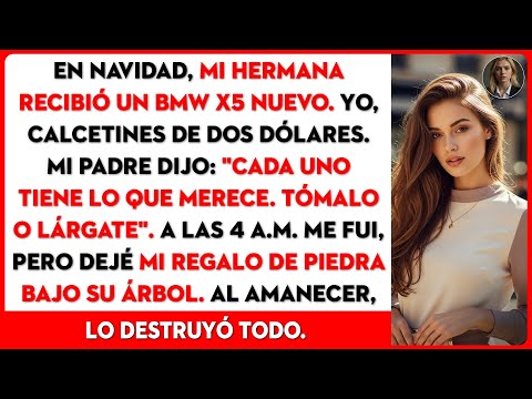 En Navidad, mi hermana recibió un BMW; yo, $2 de papá. Así que desaparecí a las 4 am.