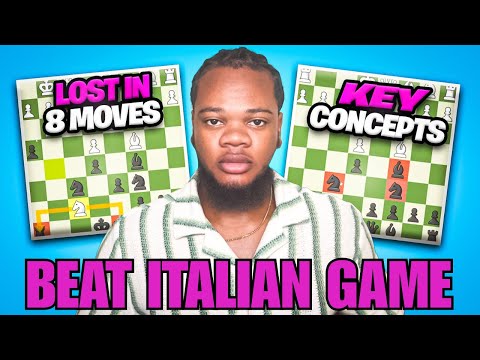 How I Got From 500 To 2000 Elo In Chess by BEATING ITALIAN GAME