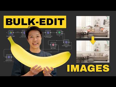 STOP Manual Edits: Automate Bulk Image Editing (n8n + Nano Banana)