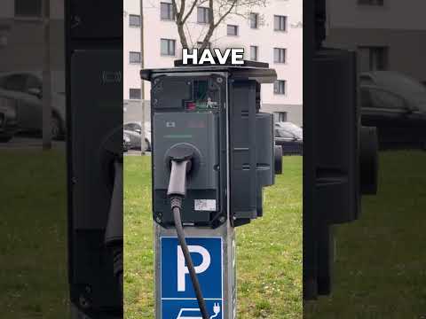 I installed 4 public EV chargers!