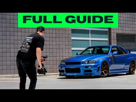How I Film + Edit Cinematic Car Videos (Start to Finish)
