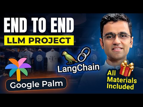 LLM Project | End to end Gen AI project Using Langchain, Google Palm in Retail Industry