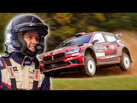 Rallying Future Star goes FULL SEND in Škoda Fabia RS Rally2 ⚡️