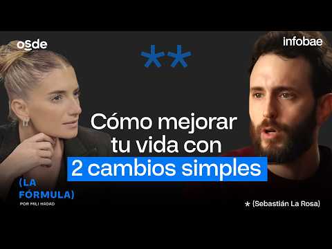 Exercise, diet, and habits that work: Sebastián La Rosa's #Formula for living better