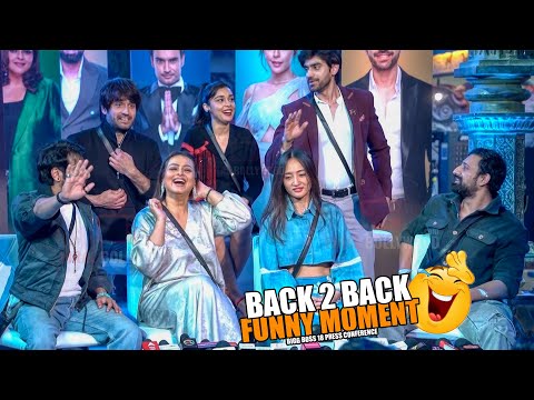 Contestants Back To Back Funny Moment at Bigg Boss 18 Press Conference | Vivian, Karan, Rajat