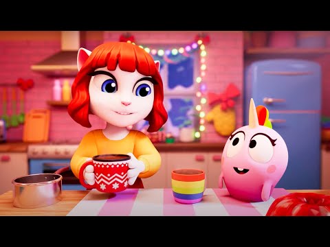 Talking Angela - Hot Chocolate | WildBrain Enchanted | Best Cartoon Collection