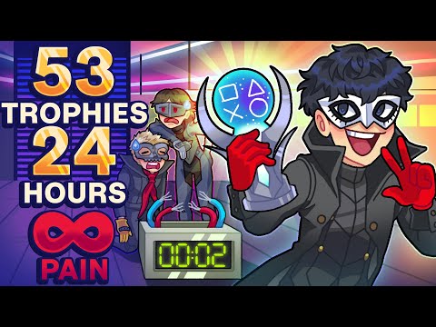 P5R But We Only Got 24 Hours To Platinum The ENTIRE Game!