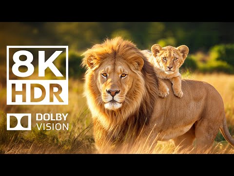 PRIMAL WILDLIFE REALMS 8K HDR | Epic Cinematic Music Featuring Vibrant Creatures