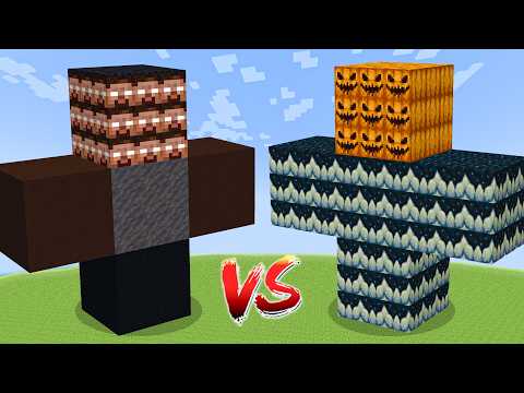 Dark Herobrine vs All Minecraft Bosses - Minecraft Mob Battle