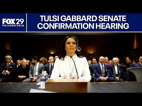 Tulsi Gabbard faces Senate confirmation hearing