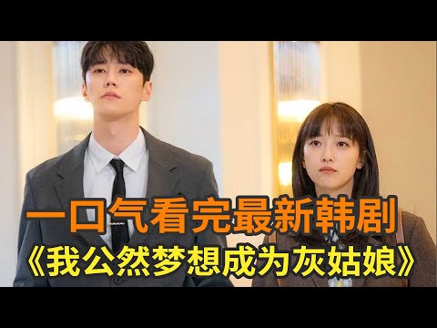 最新韩剧《我公然梦想成为灰姑娘》一口气看完，爱情故事下的自我拯救故事