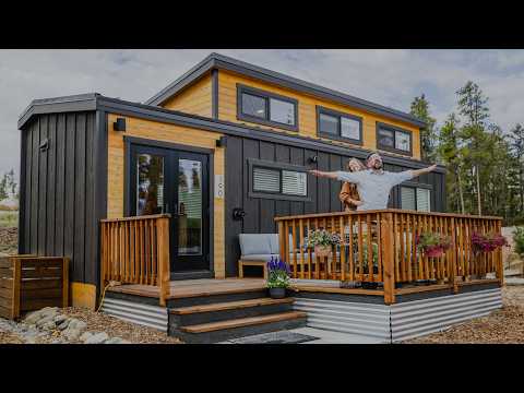 Tiny House Design that Feels Huge | Downstairs Bedroom