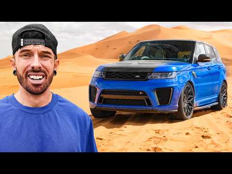DRIVING TO THE DESERT IN A WRECKED RANGE ROVER I REBUILT