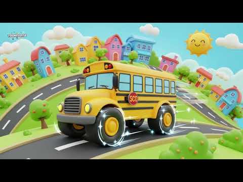 The Wheels On The Bus Go – Fun Kids Song Tooniverse