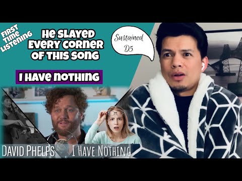 This man Slayed "I Have Nothing"  by Whitney Houston | Nurse Reacts to David Phelps