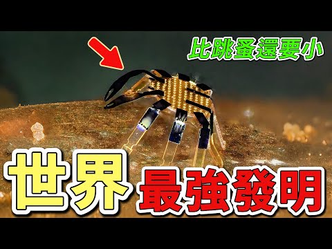 10個徹底改變未來世界的科技發明，第一名的世界最小機器人雖然只有跳蚤大小。能夠代替傳統醫療設備進入人體進行複雜的手術。|好奇風向標 #世界之最 #出類拔萃 #腦洞大開 #top10 #發明 #科技