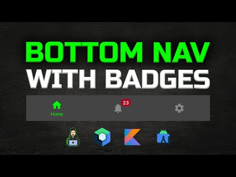 How to Make A Bottom Navigation With Badges in Jetpack Compose - Android Studio Tutorial