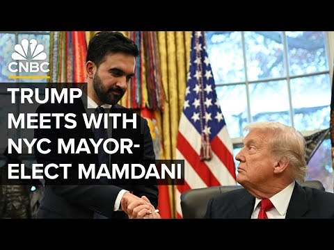 Trump meets with New York City Mayor-elect Zohran Mamdani in the White House — 11/21/2025