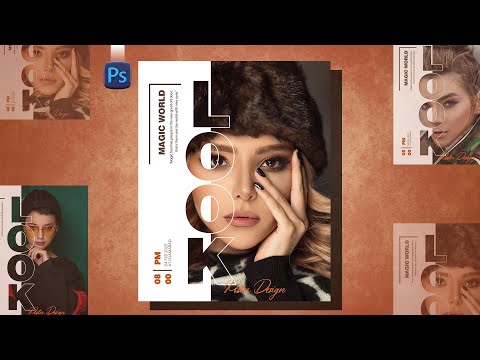 Modern Poster Design in Photoshop | Creative Poster Design in 2025 | Photoshop Tutorial