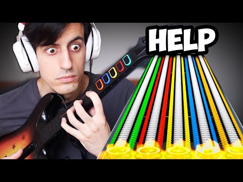 Pro Bassist Plays Guitar Hero For The First Time Ever