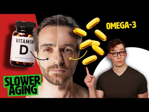 Vitamin D and Omega-3 linked to Slower Aging - New Trial!