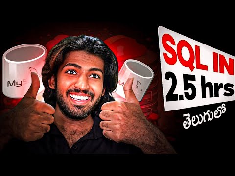 SQL Full Course in Telugu | Free Notes, Practice Questions & Interview Questions
