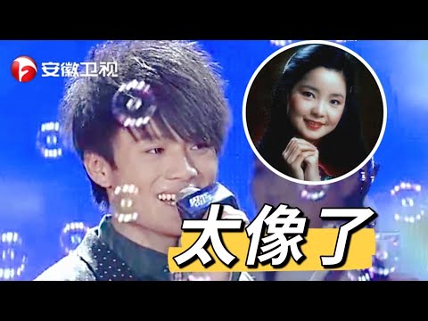男装女声？再度模仿邓丽君重唱经典唱哭评委，“怎么可以这么像她？”【势不可挡】