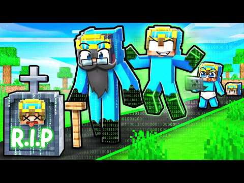 BIRTH to DEATH of a HACKER in Minecraft!