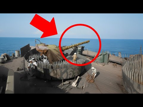 6-Inch Guns vs 32,000-Ton Mega Warships – The Most Insane Shot Ever Fired