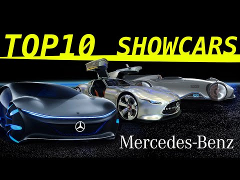 The TOP10 Greatest Mercedes-Benz Showcars and Concept Cars