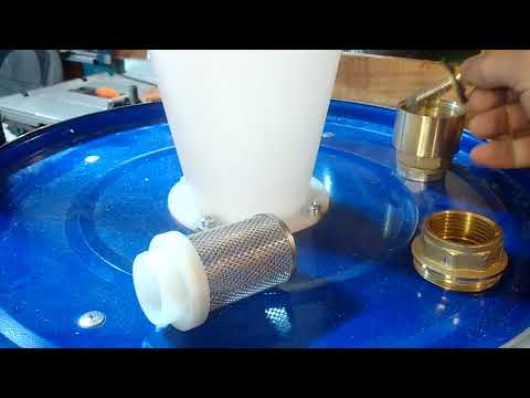 Переделка обратного клапана для использования с циклоном,как предохранительного.