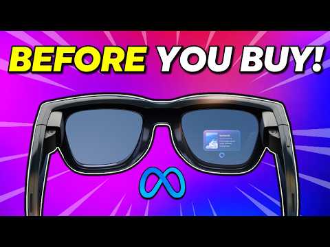 Meta Ray-Ban Display GLASSES - 7 Things you Should Know Before you Buy!
