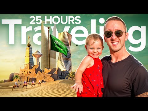 Traveling 25+ Hours With a Toddler to Saudi Arabia 🇸🇦 