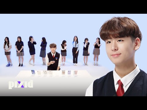 Korean High Schooler Smart Phone Blind Date | SLIDE TO UNLOCK DATING MODE EP.06