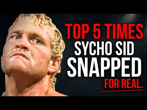 When Sycho Sid Lost It — 5 Real Moments WWE Couldn’t Control