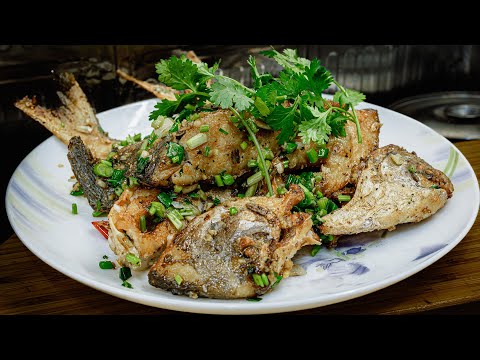 廣東話影片｜椒鹽白鯧｜外面焦香魚肉嫩滑｜除腥大法一定要做得轍底，才能夠完全消除魚腥味｜香煎、煎封都會吃厭的，不如做個椒鹽吧，既可送飯又可下酒。