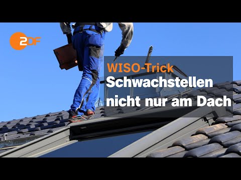Dachdecker im Check | ZDF | WISO