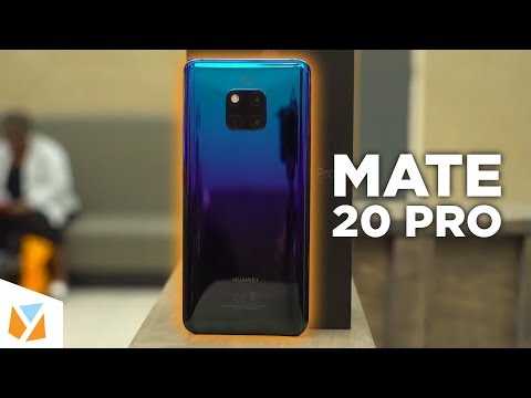 Huawei Mate 20 Pro Unboxing, Hands-on