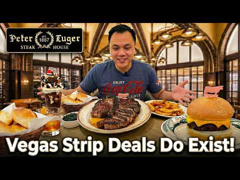 $50 Vegas Legendary Lunch Deal at Peter Luger Steakhouse!